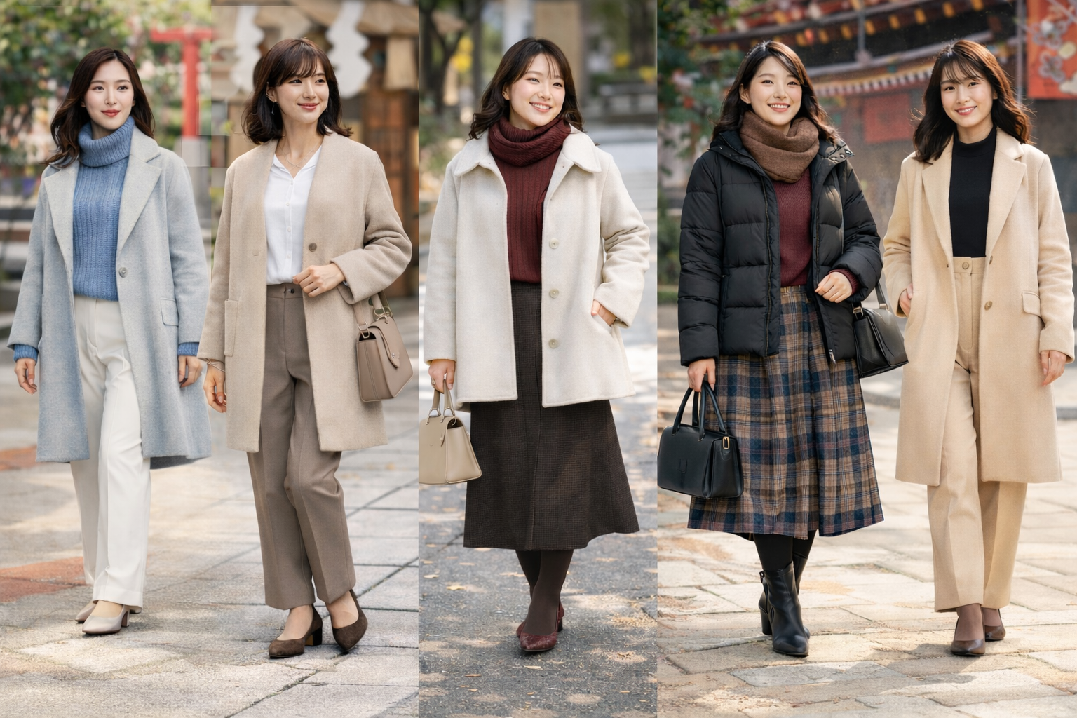 お正月に着る服、どう選ぶ？ きちんと見えて今っぽい冬コーデ12選 